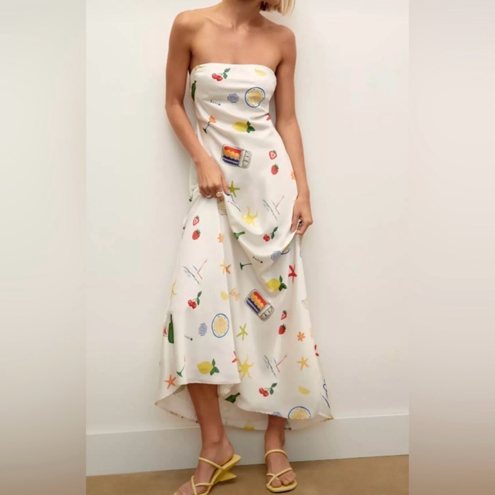 NWT For Love And Lemons Carla Maxi Dress